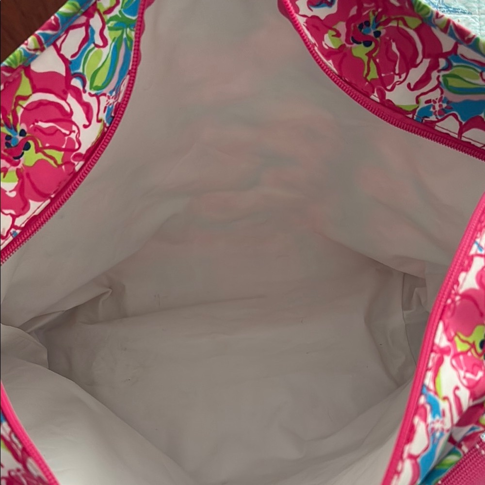Lilly Pulitzer Insulated Cooler Beach Tote Bag Lucky Charms - Picture 6 of 7